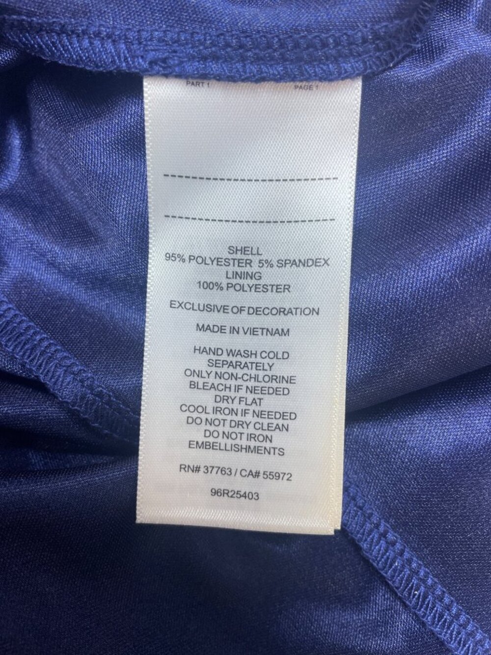 Laundry By Shelli Segal Womens Blue Polyester Spandex Halter Maxi Dress Size 4 - Picture 11 of 12